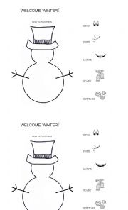 Draw the Snowman