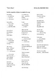 English Worksheet: Tome Dinner