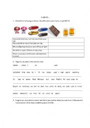 English Worksheet: Used To