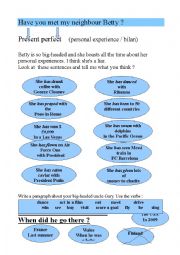 Present Perfect: Lets boast about our personal experience!