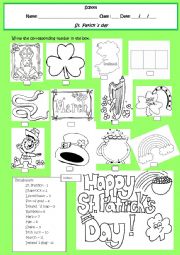 st patricks day vocabulary