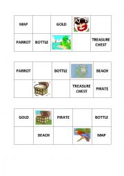 English Worksheet: BINGO-cards