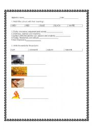 English Worksheet: Son Red by Taylor Swift