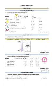 English Worksheet: present simple