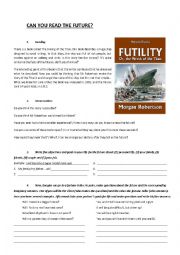 English Worksheet: Can you read the future? (future tense)