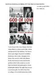 English Worksheet: God of Love