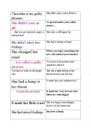 English Worksheet: Domino - Idioms