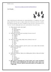 English Worksheet: Rhythm in a box
