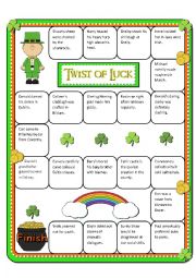 Twist of Luck St. Patricks Day Tongue Twister Game