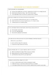 English Worksheet: MONEY QUIZ 