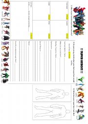 English Worksheet: Super Heroes - Discussion