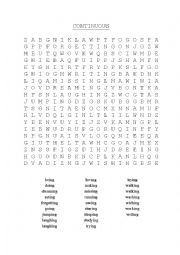 English Worksheet: Wordsearch