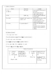 English Worksheet: purpose clauses