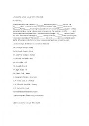 English Worksheet: exercise 1