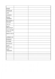 English Worksheet: Two Interviews