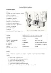 English Worksheet: Medical vocabulary