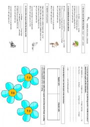 English Worksheet: Past simple - YODELICE Sunday with a flu 