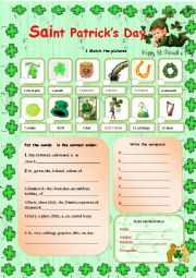 English Worksheet: Saint Patricks Day