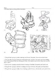 English Worksheet: going 2