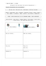 English Worksheet: SUPERHEROES AND VILLAINS (VOCABULARY)