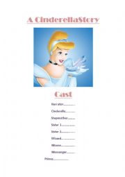 English Worksheet: A Cinderella Story