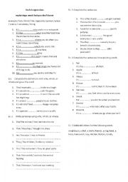 English Worksheet: explaining the word you dont know