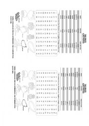 English Worksheet: THE FRUITS