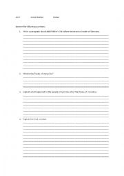 English Worksheet: Nazi Germany Worksheet