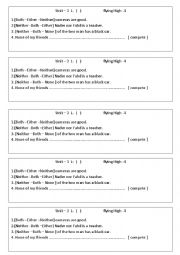 English Worksheet: both-either -neither - none