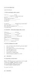 English Worksheet: Love Someone (intermediate)