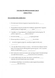 English Worksheet: CBS Video: Who killed the prosecutor? - part 3