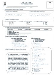 English Worksheet: Conditional type 0