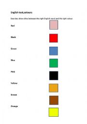 Test colours