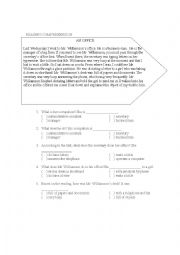English Worksheet: Looking for a Job