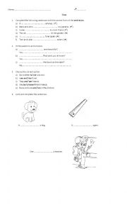 English Worksheet: VERB TO BE