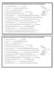 English Worksheet: Phrasal verbs in context