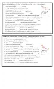 English Worksheet: Phrasal verbs in context