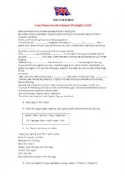 English Worksheet: How to be English - Making tea