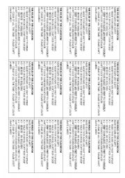 English Worksheet: The rules of the classroom