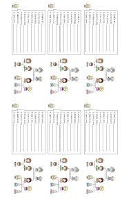 English Worksheet: Family Members