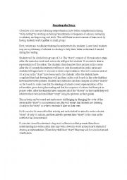 English Worksheet: Drawing the Story: In the Morning