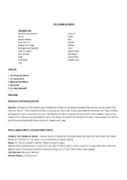 English Worksheet: The Sound of Music - adapted script for school plays/musicals