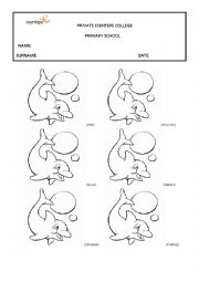 English Worksheet: COLOURS