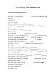 English Worksheet: Friends 1x02 - The One with the Sonogram at the End