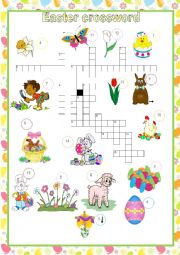 EASTER CROSSWORD