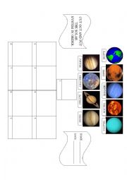 English Worksheet: The Solar System