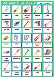 English Worksheet: Do you like DIY?