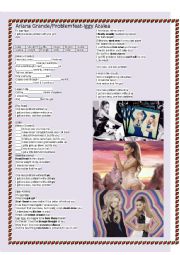 English Worksheet: Song:Problem Ariana Grande and Iggy Azalea