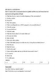 English Worksheet: Mixed exercises CAE