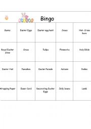 Easter Bingo Part 3